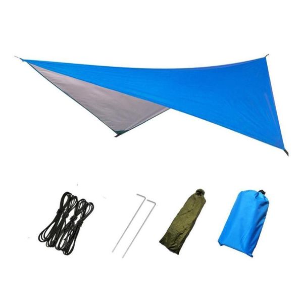 

tents and shelters outdoor awning waterproof tarp tent shade ultralight garden canopy sunshade camping hammock beach sun shelter
