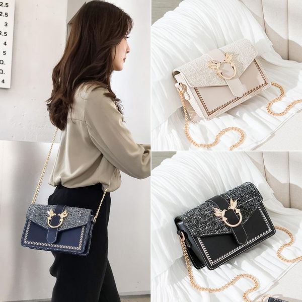 

evening bags fashion luxury chain shoulder mini crossbody for women vintage zipper handbags tote female flap purse