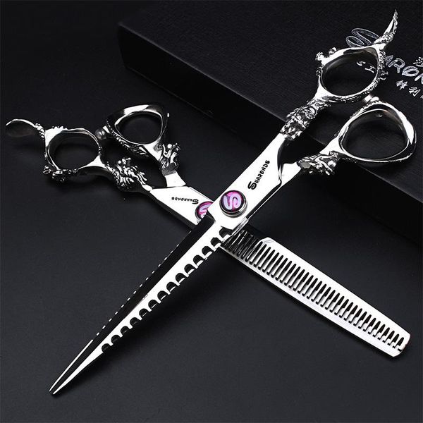 

hair scissors hairdresser professional tesouras de cabeleireiro profissional 7inch