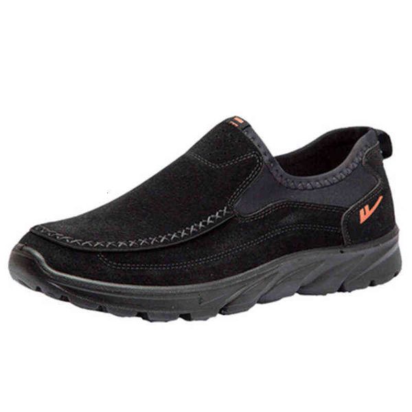 

huili men's sho dad's low casual lazy simple one foot pedal