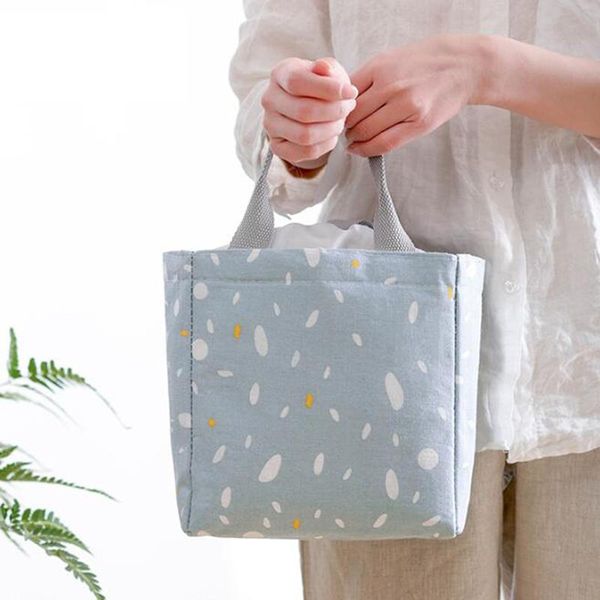 

est portable lunch bags insulated cool bag picnic school lunchbox kitchen storage