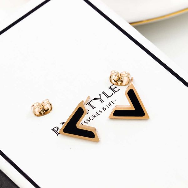 

titanium earrings femininity simple net red rose exquisite fairy small earrings fashion