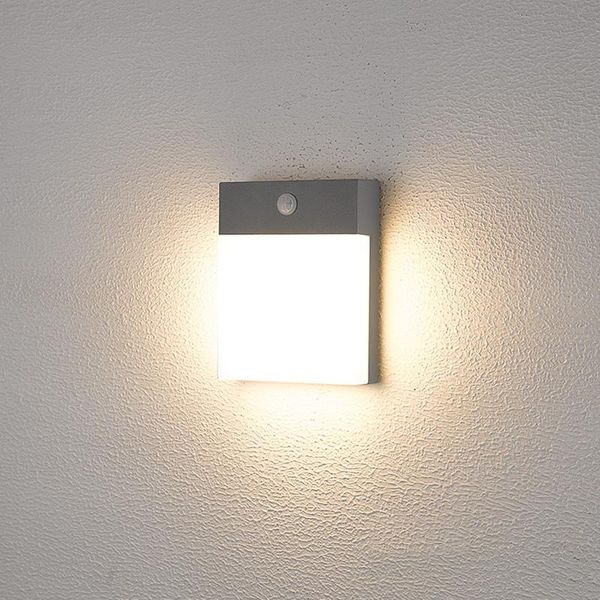 

outdoor wall lamps led light lamp pir motion sensor human induction entrance & aisle sconce for engineering