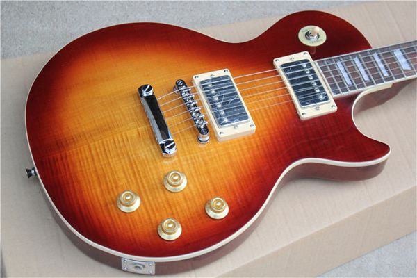 

wholesale custom shop, 59 r9 electric guitar, standard electric guitar. flame maple guitars guitarra