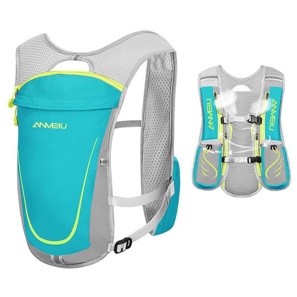 

outdoor bags sports running hydration rucksack vest water bag hiking camping marathon men's and women's competition 5lbackpack