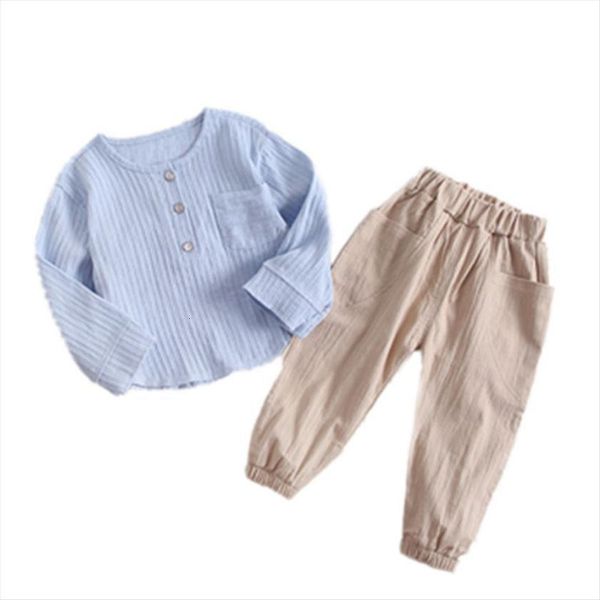 

baby boy clothes casual cool summer long sleeved t shirt trousers boys children clothing childrens, White