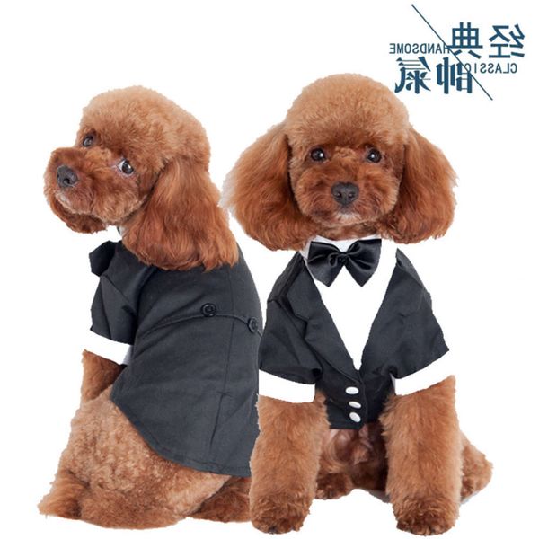 

the dog clothes pet wedding suit dress teddy dog clothes