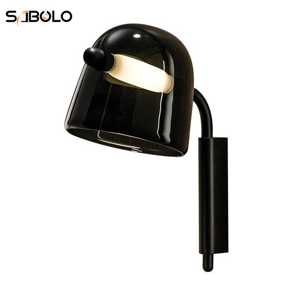 

wall lamps glass lights bedside lamp sconce modern light for bedroom nordic design led