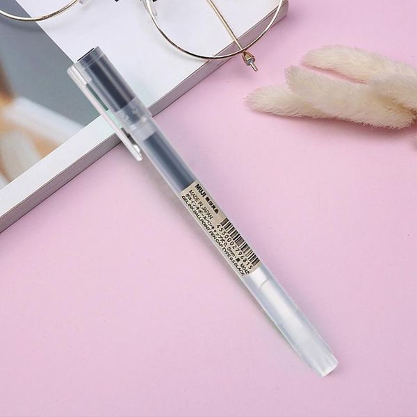

gel pens 2021 3pcs pen 0.5mm black ink school office exam signature for writing latest stationery
