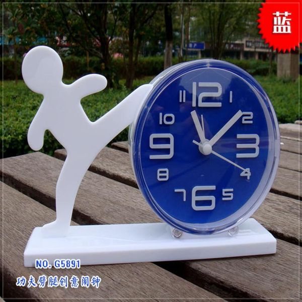 

desk & table clocks plastic alarm originality bedroom study watches print