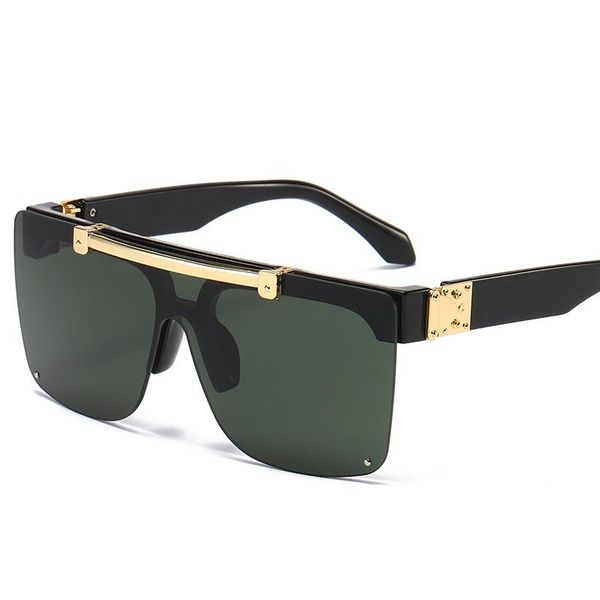 

outdoor eyewear fashion luxury sunglasses women brand designer flip up square steampun men sun glasses male shades cool couple models