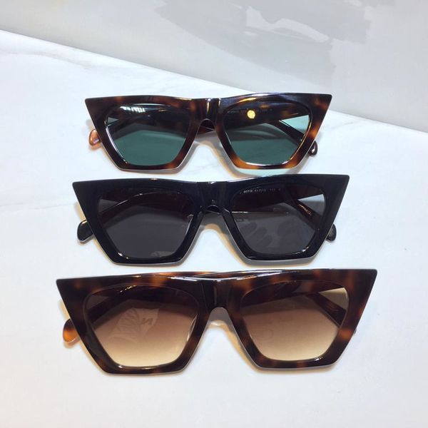 

sunglasses sunglasses for women summer cat eyes style anti-ultraviolet retro shield lens plate square full frame fashion eyeglasses random b, White;black