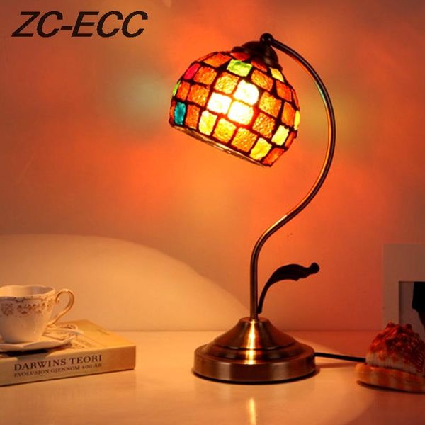 

table lamps zc-ecc lamp living room bedroom retro creative masek desktop