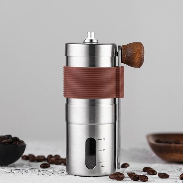 

manual coffee grinders portable hand machine 304 stainless steel grinder