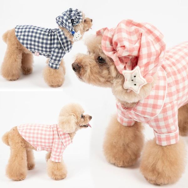 

dog apparel small shirt pajamas coat spring summer clothes chihuahua yorkshire pomeranian puppy outfit poodle bichon pet clothing xs