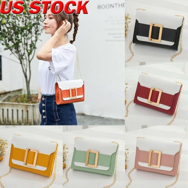 

fashion handbags leather women bag small square of chain shoulder lock stereotypes lattice bags