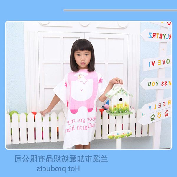 

bathrobe cotton printed with hat bathrobe