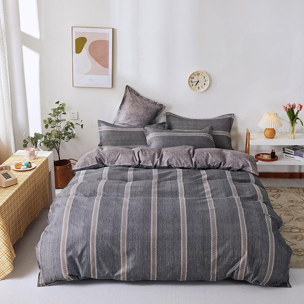 

bedding sets elka simple style cute comforter bed cover set duvet sheets and pillowcases home decoration oceania