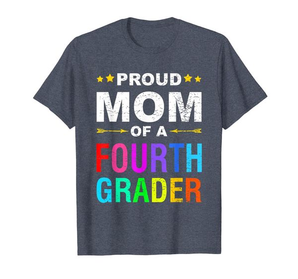 

4th Grade Shirt Proud Mom Of An Awesome Fourth Grader Shirt, Mainly pictures