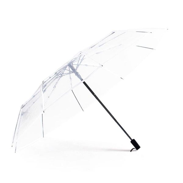 

umbrellas sun umbrella transparent compact folding automatic rain home furnishing outdoor travel uv