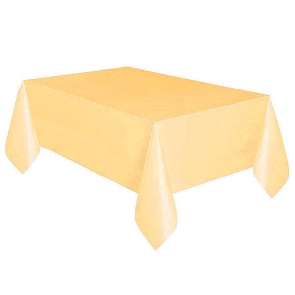 

disposable dinnerware 137x183cm solid color tablecloth kids happy birthday wedding party tablecover supplies white black red yellow