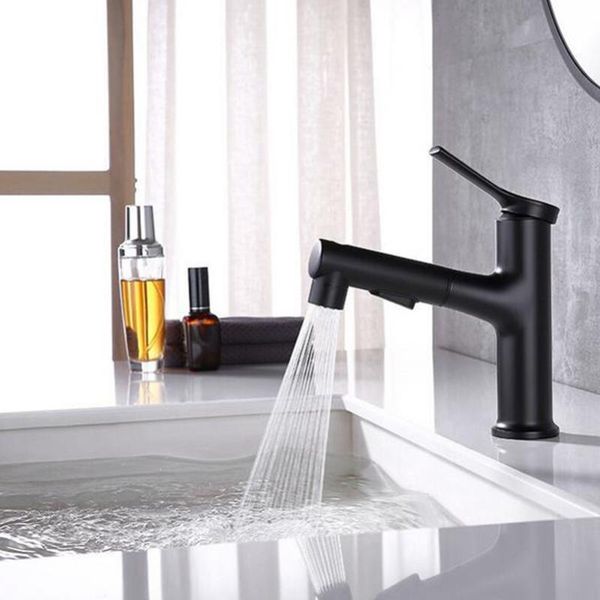 

bathroom sink faucets dropship 2021 pull down faucet basin washing home improvment kitchen automatic water tap sensor torneira