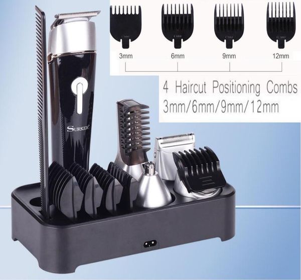 

professional electric hair clipper rechargeable trimmer cutting machine to haircut beard trimer waterproof1