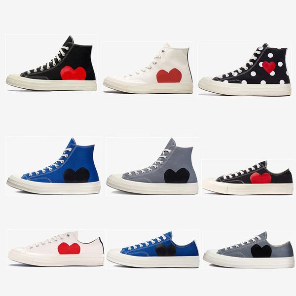 

2021 1970s big eyes play chuck 70 canvas shoes multi heart 70s hi classic 1970 jointly name skateboard trainers casual sport sneakers