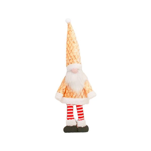 

christmas decorations n7md gnome wine bottle covers sequins clothes santa dress hat set for xmas year holiday dining table