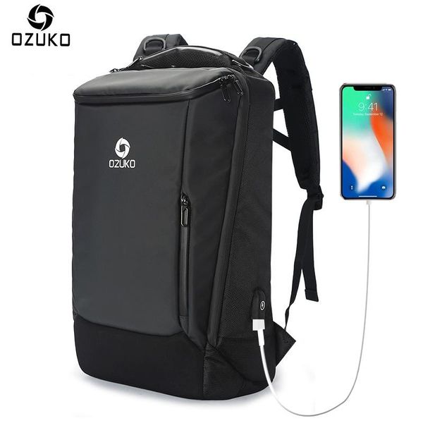 

backpack multifunction lapmen 17inch usb charge school bags for teenager business waterproof bagpack rucksack mochila