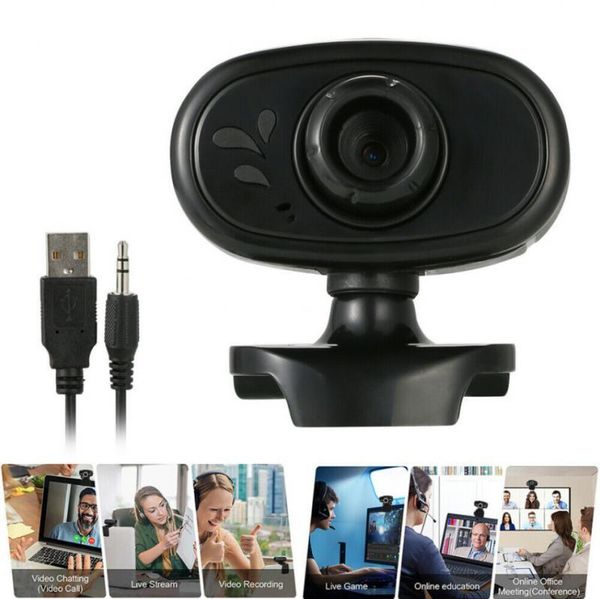 

webcams 480p hd webcam camera clip web cam with microphone for lappc computer deskvideo calling online network teaching