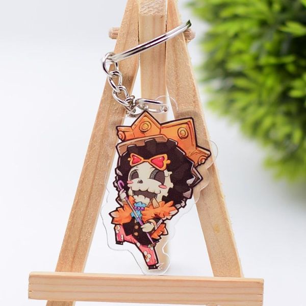 

keychains one piece keychain anime keyring wl0172, Silver
