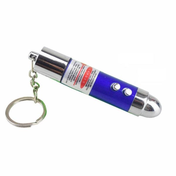 

party masks powerful red 2-in-1 pointer keychain torch cat dog toys.