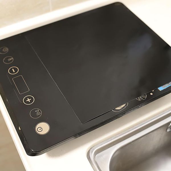 

mats & pads home kitchen silicone induction cooker table pad black dinning room large trivet counter protective heat insulation pot mat