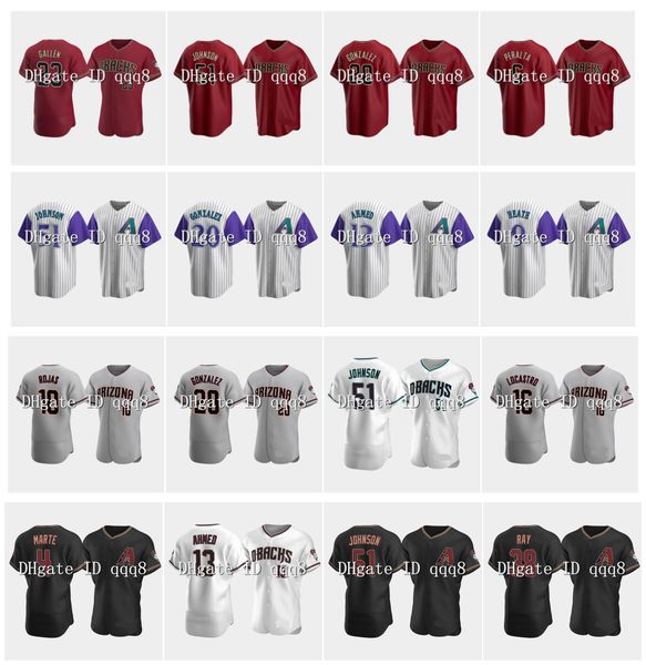 

2021 city connect arizona randy johnson jersey ketel marte diamondback madison bumgarner zac gallen luis gonzalez david peralta nick ahmed e, Blue;black