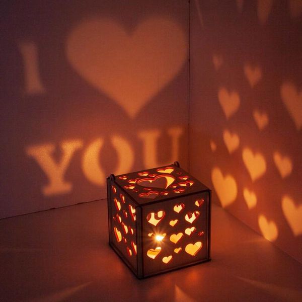 

valentines day gift for wooden candle holder romantic gifts tealight holders