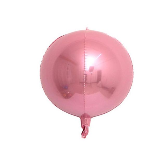 

party decoration 1pcs 22inch metal wine red dark green rose gold silver foil 4d balloon wedding birthday helium inflatable ball