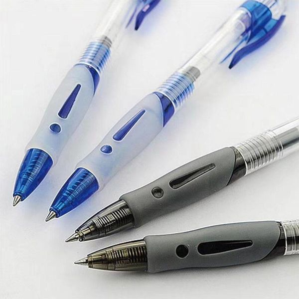 

gel pens 1 pcs 0.5mm press pen refill set black blue red ink exam student supply school stationery office maker writing m8l2