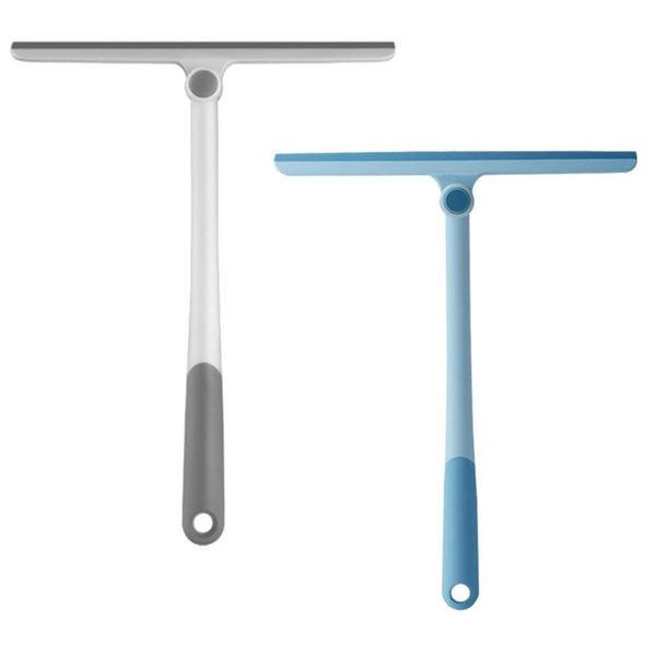 

car sponge portable window glass scraper soft silicone wiper home dual-use handy squeegee blade cleaning film tools