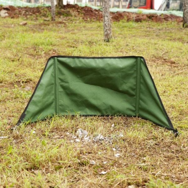 

tents and shelters windproof screen wind shield camping windscreen deflector wear-resistant barbecue bonfire accessory