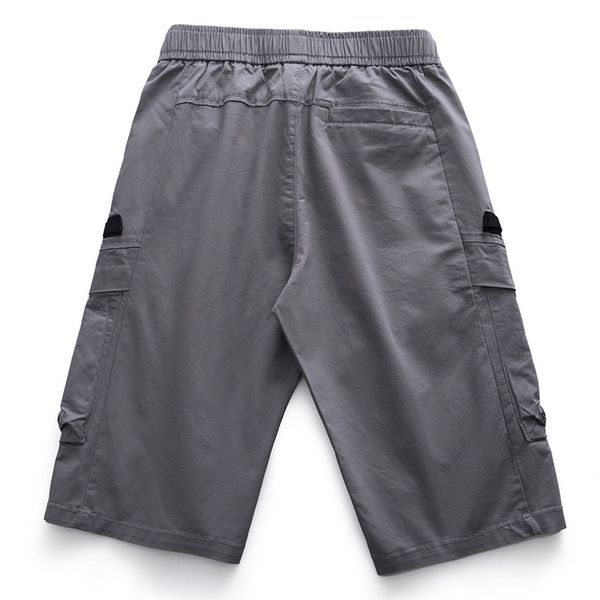 

men's pants summer cargo shorts loose casual men high-quality tactical breathable plus size 65g8, Black