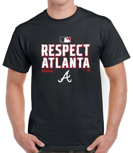 

respect atlanta shirt t-shirt, White;black