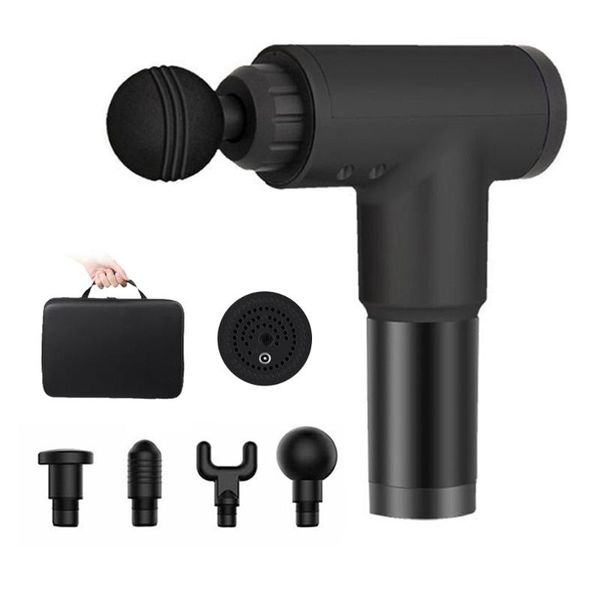 

massage gun high frequency deep muscle relax body relaxation electric pulse back and neck fascia myofascial portable