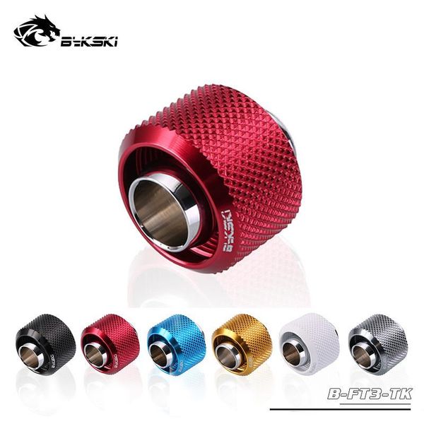 

fans & coolings bykski g1/4" 3/8"id*5/8"od hose tube fitting for 10x16mm soft pipe pc water cooling connectors multi colors b