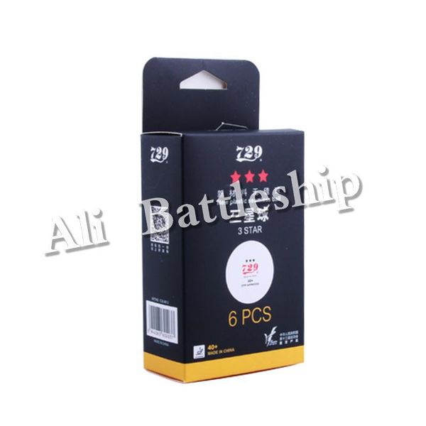 

original 12 pcs ritc729 3-star 3 star plastic seamless 40+ white table tennis balls