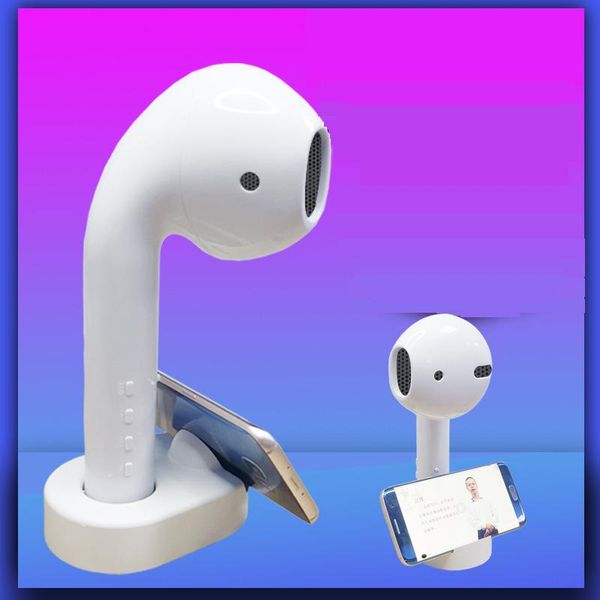 

giant headphone speaker with base bluetooth headset mode wireless portable music support fm broadcast microphone speakers