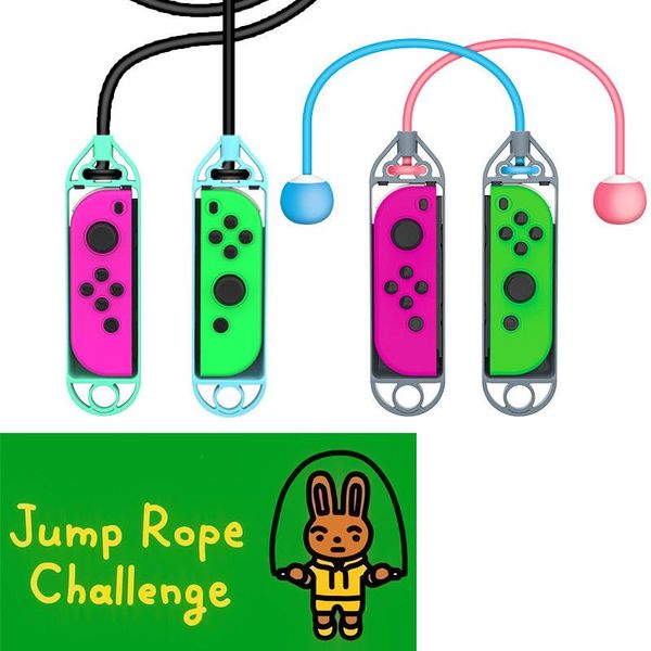 

game controllers & joysticks switch jump rope for challenge sports joycon gamepad controller handle grip skip with wireless models