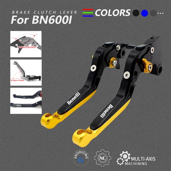 

motorcycle brakes bn600i brake clutch lever for benelli bn302/300/899/600 cnc aluminum alloy adjustable folding extendable accessories