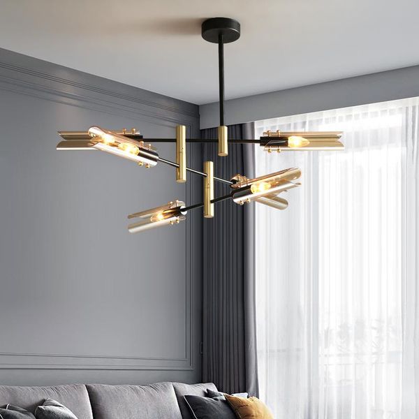 

chandeliers modern glass chandelier for bedroom/living room nordic branch lighting home indoor hanging light fixture