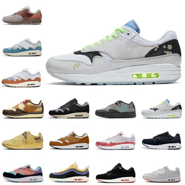 

mens womens running shoes daisy pack monarch noise aqua saturn gold sport sneaker outdoor trainers size 36-45